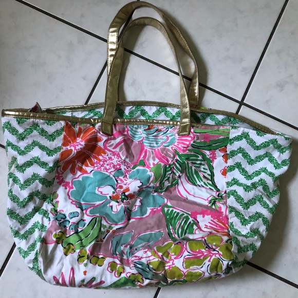 Lily Pulitzer x Target beach bag - Picture 1 of 2